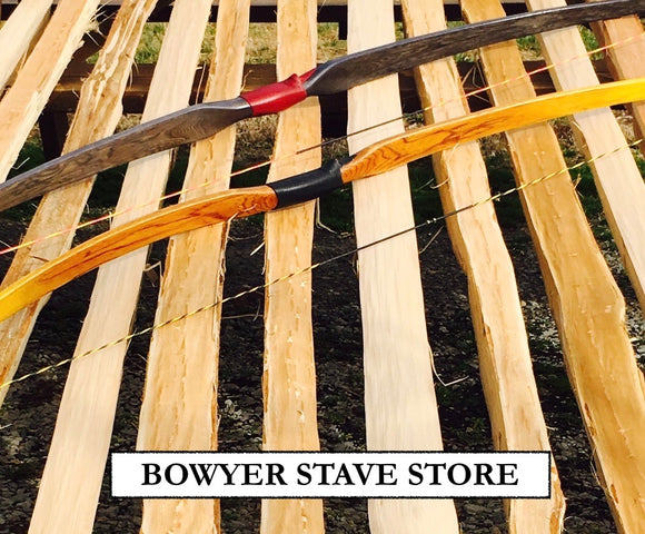 Bow Stave (Short) - Hickory, White Ash or White Oak